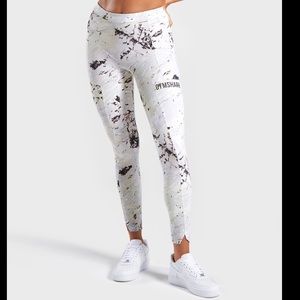 Marble Gymshark Leggings
